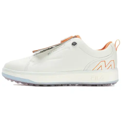McLaren FILA GF 1911 Trainer low-top golf shoes women's white orange