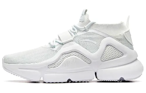 ANTA Running Shoes Women's Mid Top Gray White