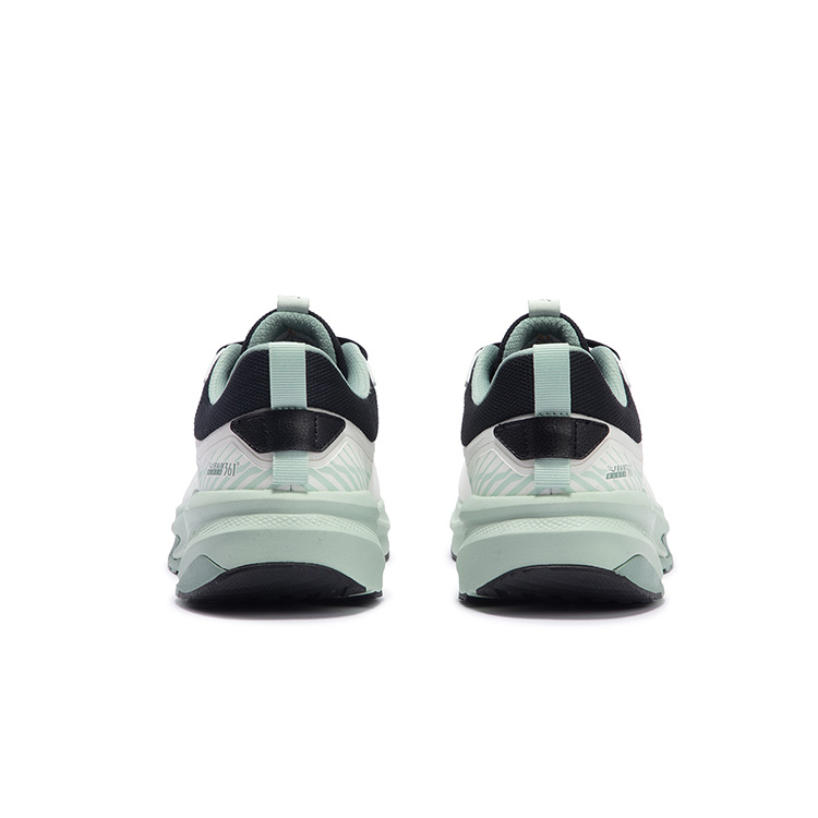 361° Rain Screen Slip Resistant Abrasion Resistant Low top Casual Running Shoes Men’s White Green