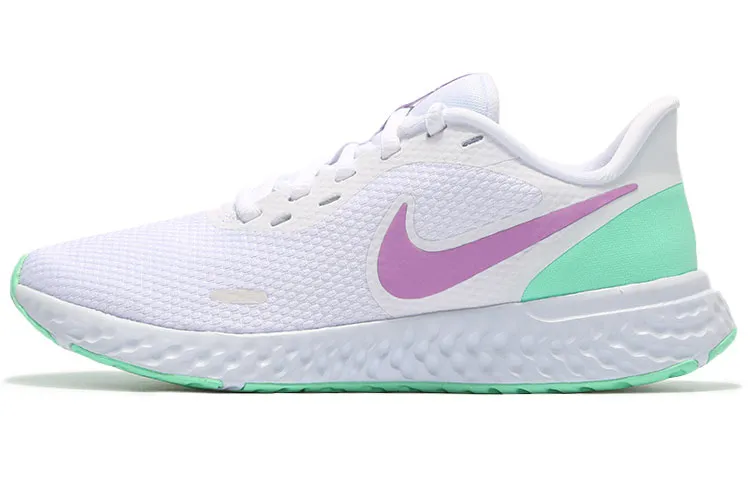 Nike Revolution 5 'White Green Glow Violet' Women's