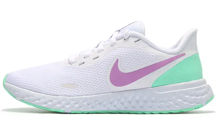 Nike Revolution 5 'White Green Glow Violet' Women's