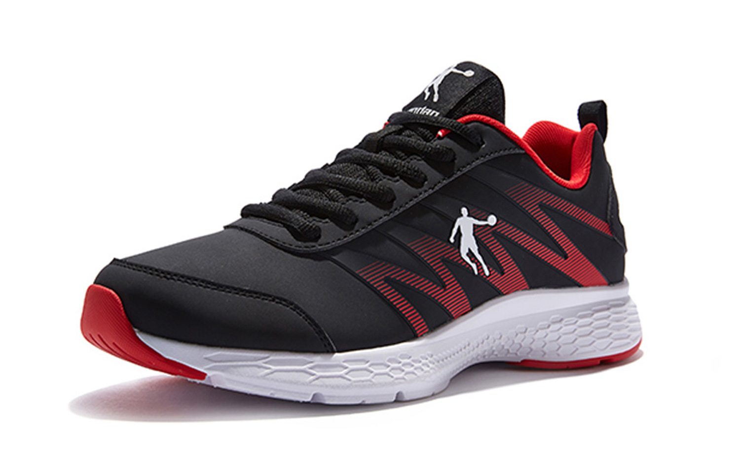QIAODAN Cushioning Slip Resistant Cushioning Slip Resistant Low top Long Distance Running Shoes Men’s