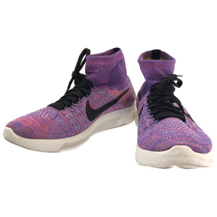 Nike Lunarepic Flyknit Hot Punch/Black Aluminum Women’s
