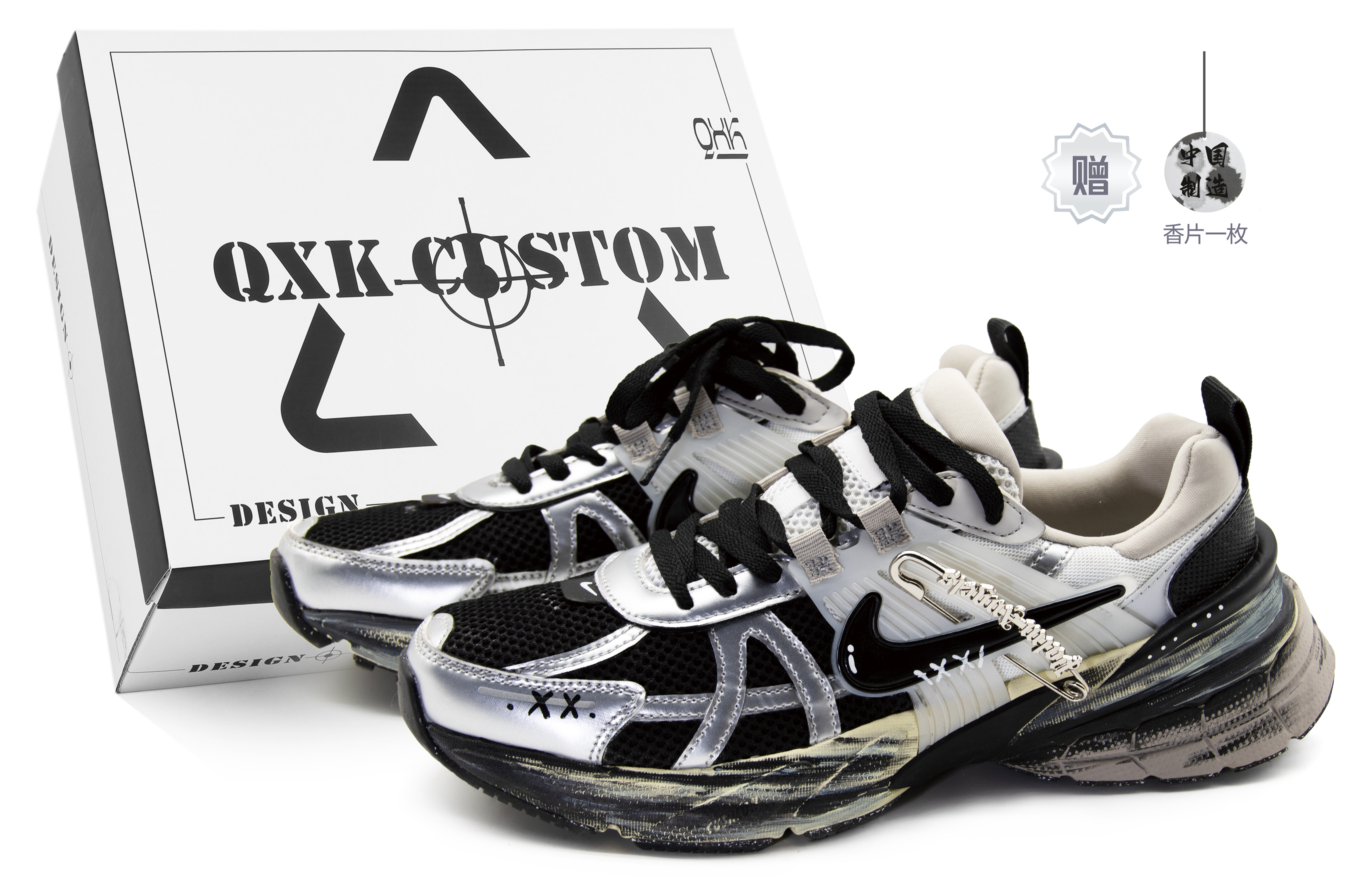 Nike V2K Run Fabric Cushioning Slip Resistant Abrasion Resistant Cushioning Slip Resistant Abrasion Resistant Low top