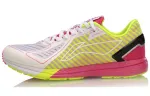 Li Ning Cloud Horse Lightweight Low top Running Shoes Women's White Red