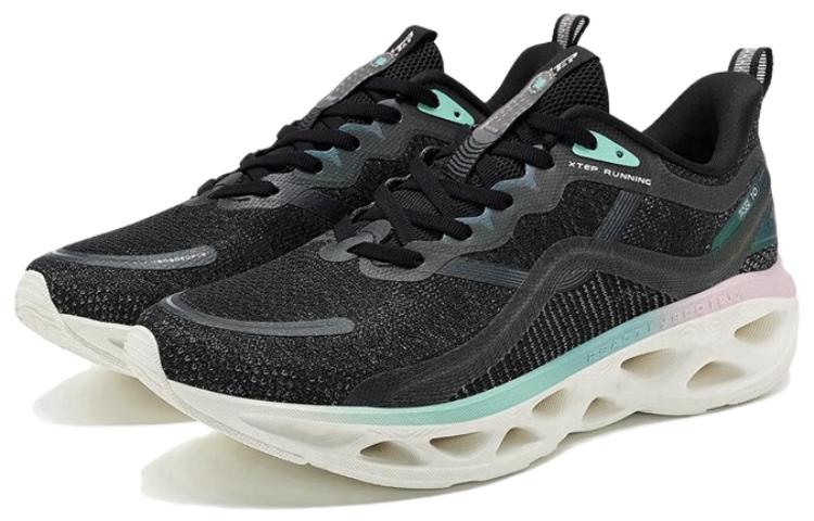 XTEP Cushioning Spin 10.0 Comfortable Slip Resistant, Abrasion Resistant, Breathable Low top Casual Running Shoes