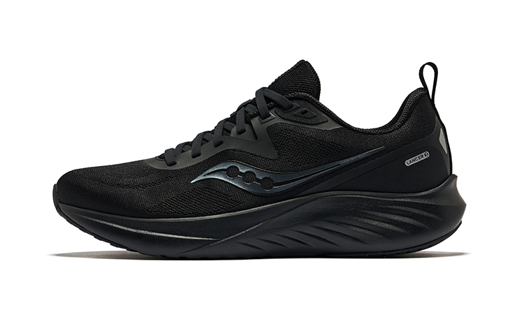 Saucony LANCER Gun Rider 3 Cushioning Slip Resistant Abrasion Resistant Breathable Lightweight Low top Sprint