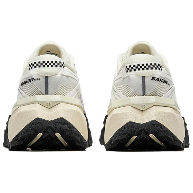 Anta Peregrine Falcon 2 Slip Resistant Cushioning Coverage Low top Trail Running Shoes Women’s White Black