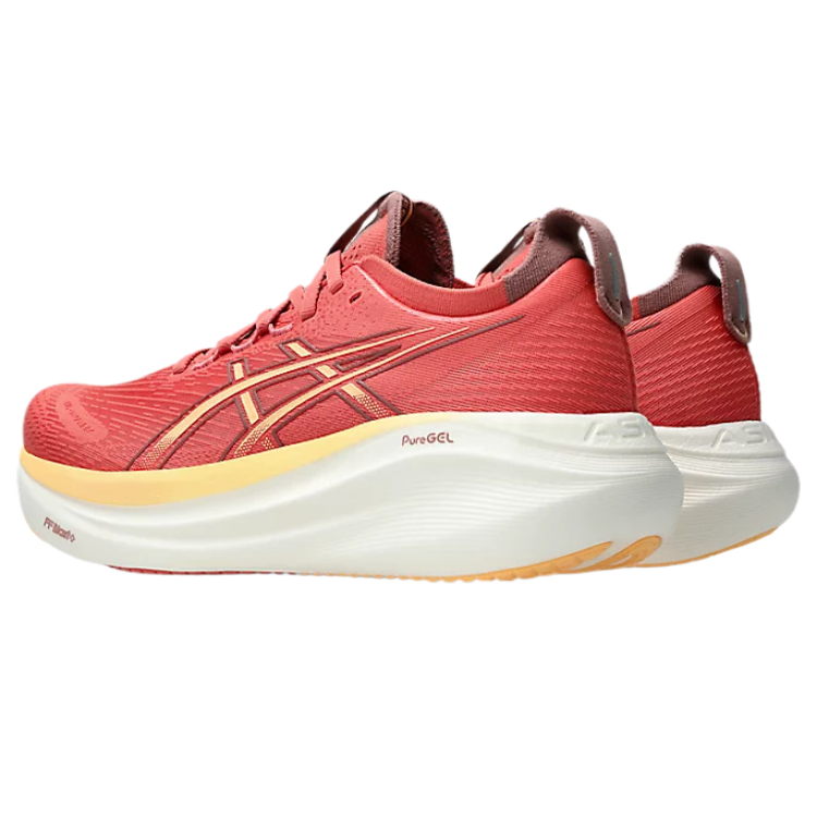 Asics GEL NIMBUS 27 Cushioning Low top Running Shoes Women’s Red