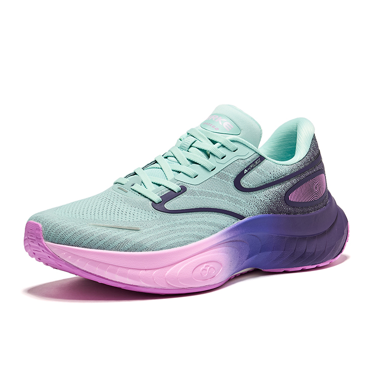 Erke Cushioning Low top Running Shoes Men’s Azure Nighttime Purple