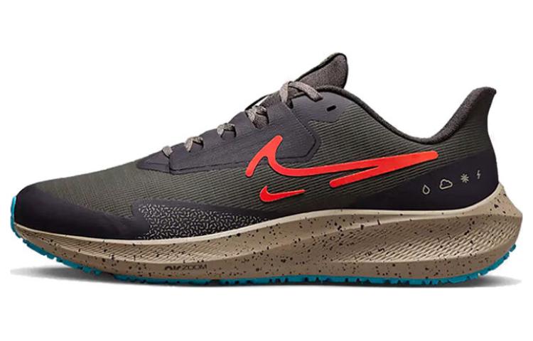 Nike Air Zoom Pegasus 39 Lightweight and comfortable Low top Casual running shoes Men's Black Brown