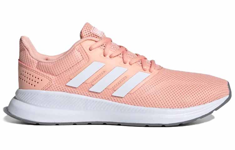 Женские кроссовки adidas neo Runfalcon 1.0 (розово-белые) — Розовый / белый — фото 2