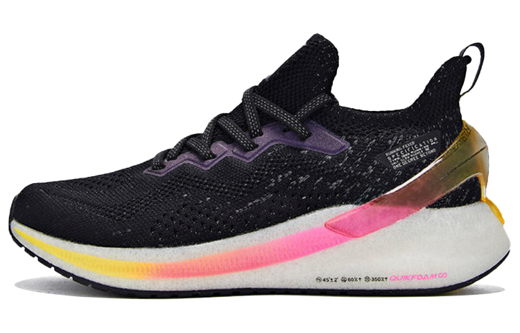 361° Superfly Wing Mesh Cushioning Breathable Slip Resistant Low top Running Shoes Women’s Black White