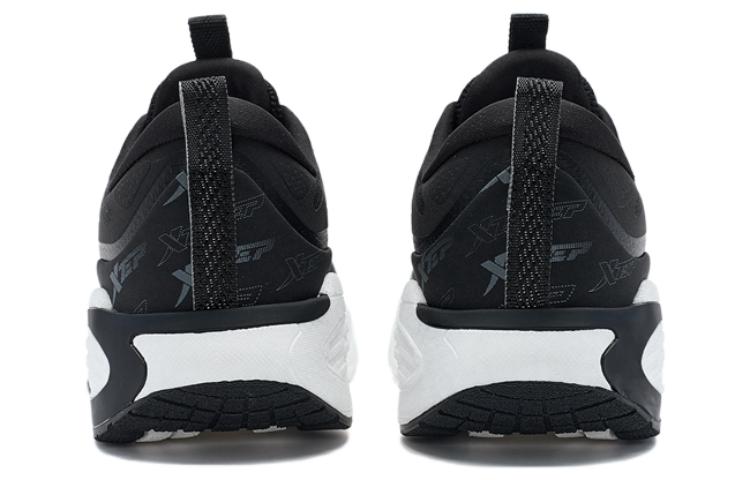 XTEP Cushioning, Wear Resistant Low top Running Shoes Women’s Black White
