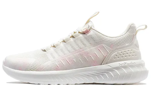 Xtep Hydrogen Wind Shock Absorbing Anti-Slip Wear-Resistant Low-top Running Shoes Women's Beige
