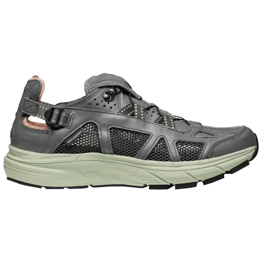 SALOMON Techsonic Slip Resistant And Breathable Slip Resistant And Breathable Low top Casual Running Shoes Unisex Gray