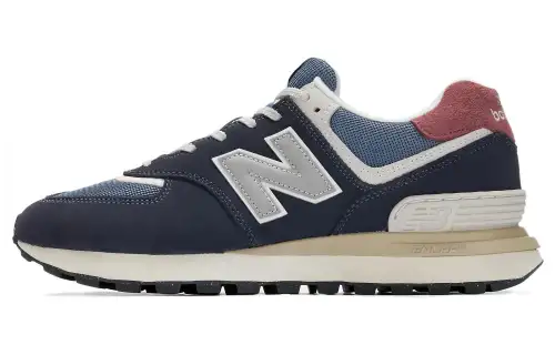 574 New Balance Legacy 'Navy Grey Pink'