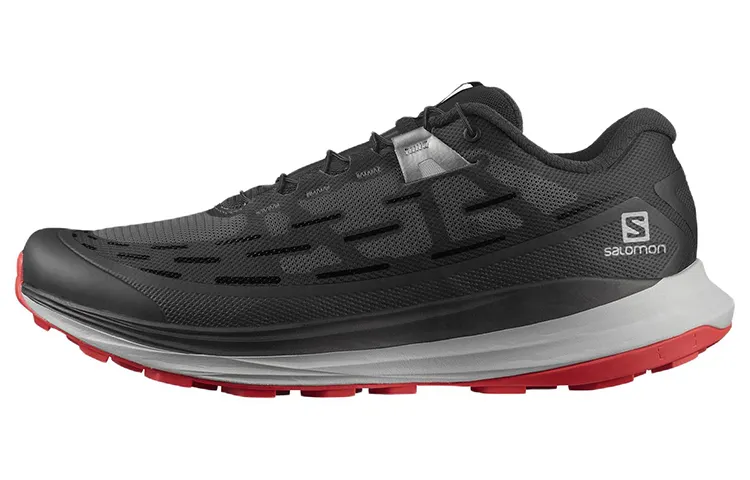 SALOMON Abrasion Resistant Breathable Low top Trail Running Shoes Men's Black