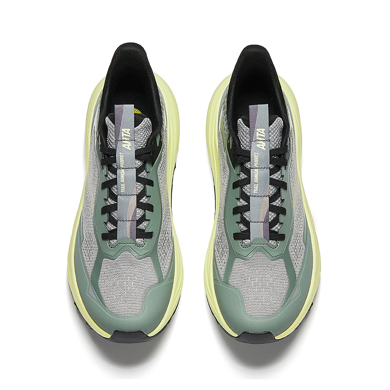 Anta Kunlun Slip Resistant Abrasion Resistant Low top Trail Running Shoes Men’s Granite Gray