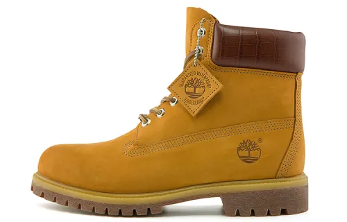 Timberland Jungle Pack 6 Inches Boots, Loose Fit Top Grain Cow Leather Abrasion Resistant Short Outdoor Boots Men's