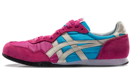 Onitsuka Tiger Serrano Lightweight Low top Casual Shoes Unisex Pink Blue