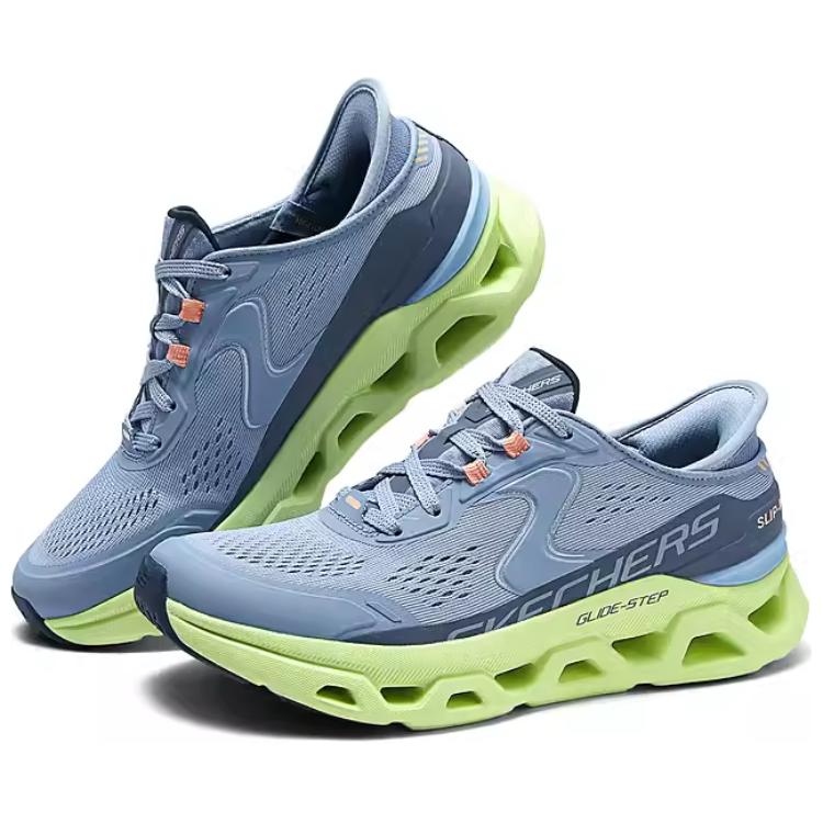 Skechers Glide Step Altus Cushioning Low top Running Shoes Women’s Blue