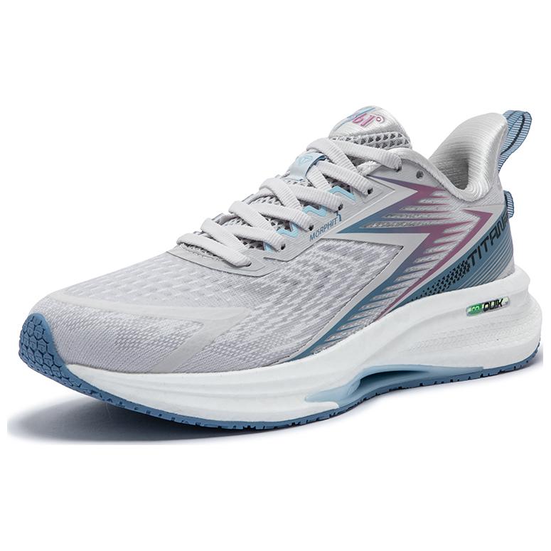 361° TITAN Ⅱ PRO Slip Resistant Abrasion Resistant Low top Casual Running Shoes Women’s Gray Blue