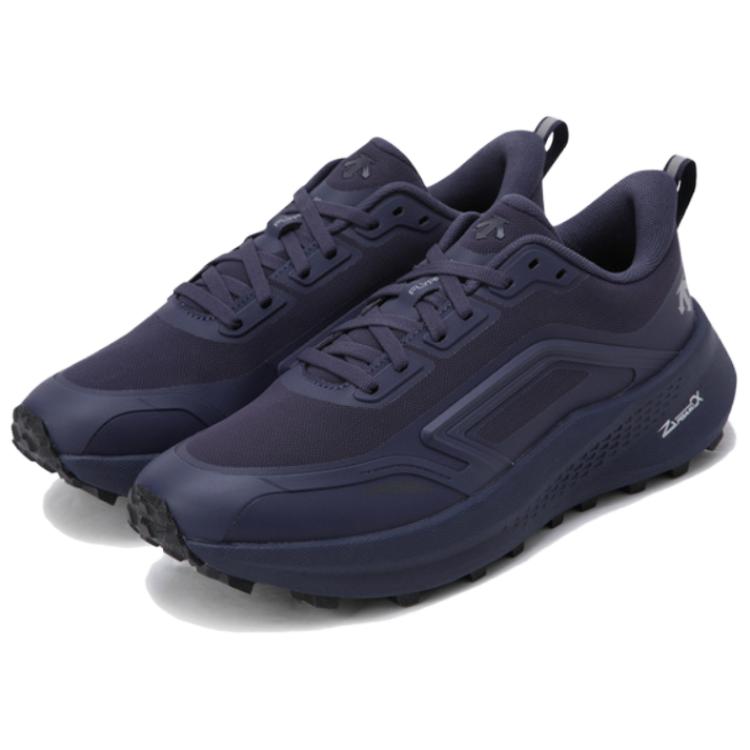 DESCENTE Flyridge Trail Slip Resistant Abrasion Resistant Low top Running Shoes Unisex Dark Blue