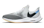 Nike Zoom Winflo 6 Cushioning Slip Resistant Low top Marathon Running Shoes Unisex White Gold Orange