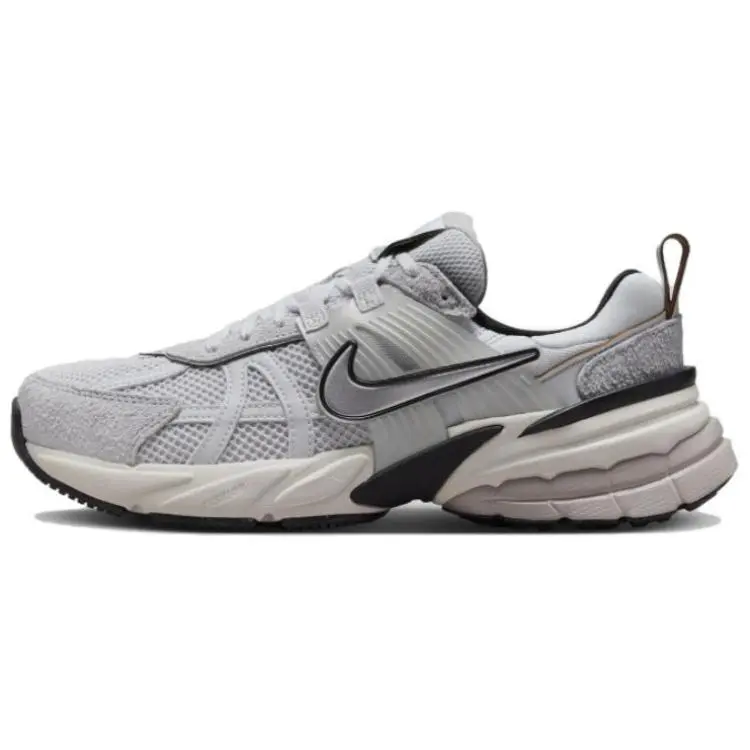 Nike V2K Run Low top Casual City Commuting Running Shoes Women's Gray Black White
