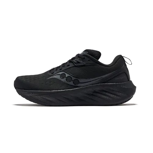 Saucony TRIUMPH Victory 22 Abrasion Resistant Abrasion Resistant Low top Running Shoes Women's Black