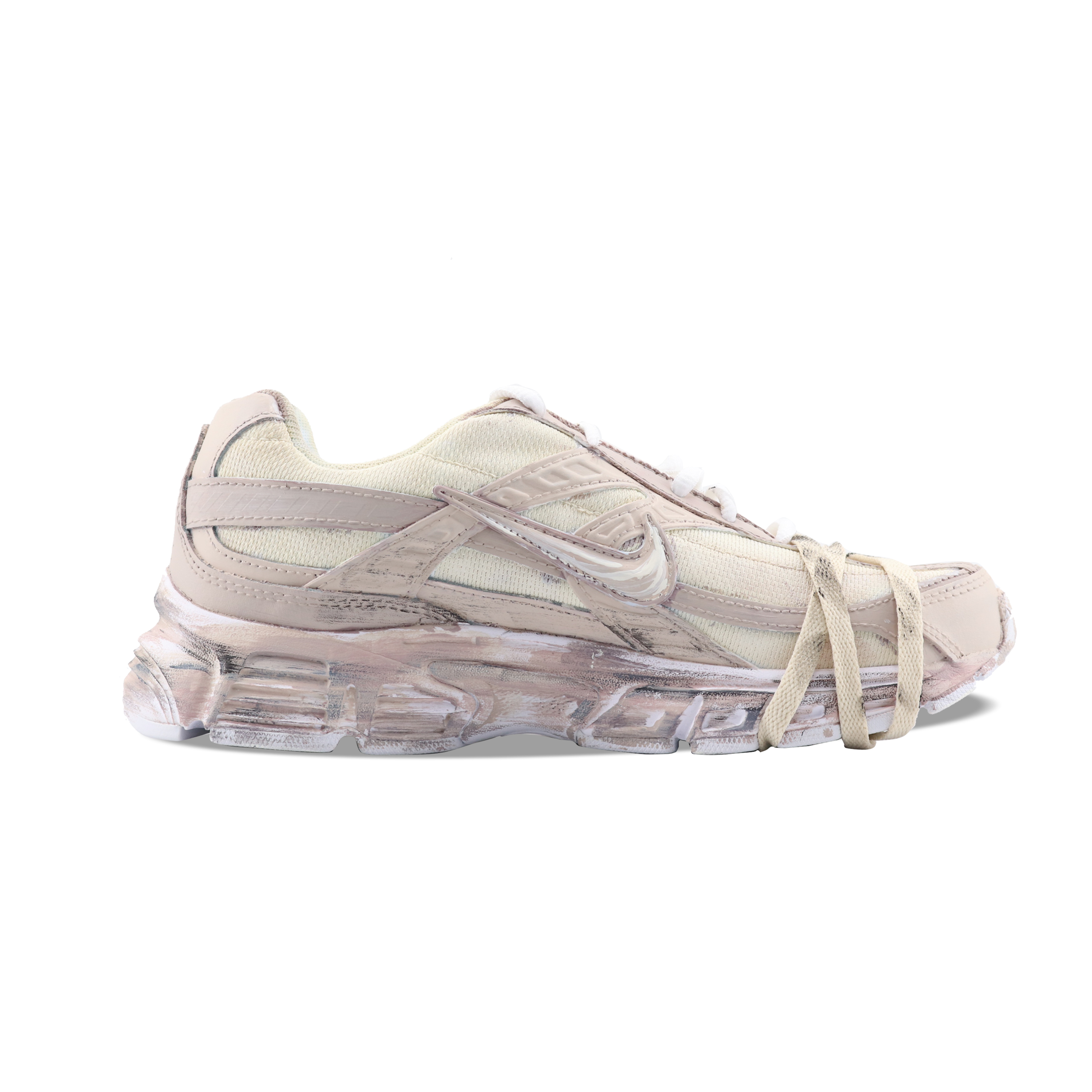 Nike Initiator Low top Casual Running Shoes Unisex Ecru