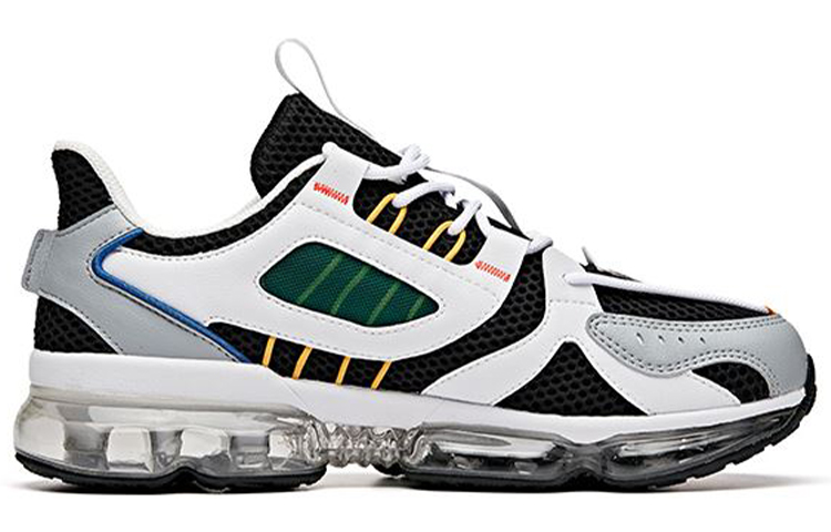 Anta Cushioning Breathable Impact Resistant Low top Running Shoes Men’s White Blue