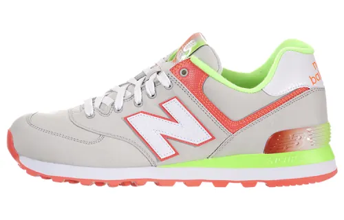 New Balance 574 Alpine Low Cut Grey/Orange/Green Women's