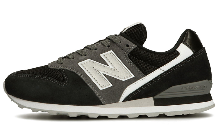 New Balance 996 Series Retro Low Tops Black Gray Women's