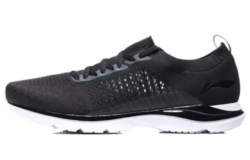 Li Ning Super Light 15 Cushioning Low top Running Shoes Men's Standard Black