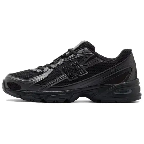 New Balance NB 740 Comfortable Abrasion Resistant Abrasion Resistant Low top Running Shoes Men's Black Silver