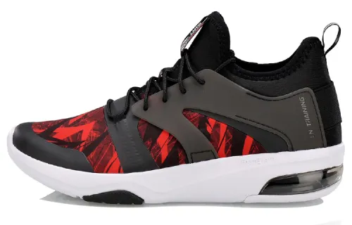Li Ning Running Shoes Women's Low Top Black/Red
