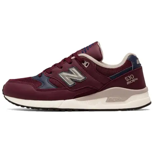 New Balance NB 530 Running Shoes Men's Low Top Burgundy/Beige/Blue