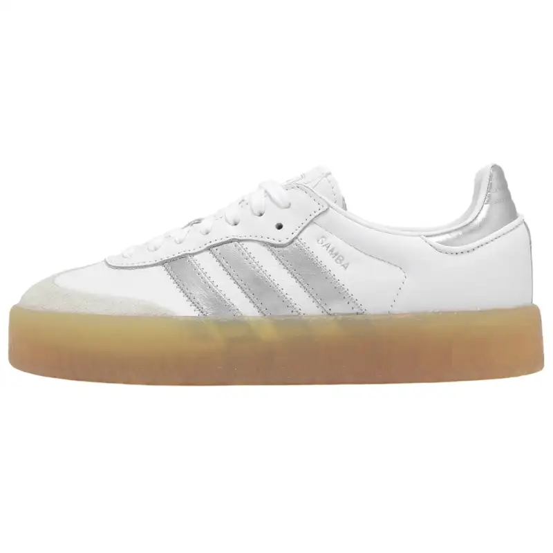 Sambae Wmns Adidas Originals 'White Silver Metallic' Women's