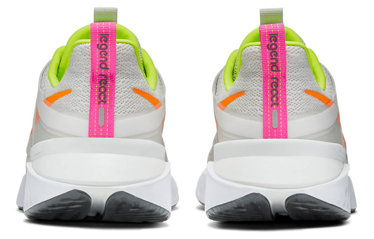 Кроссовки Nike Legend React 2 (серо-зеленые) — фото 5