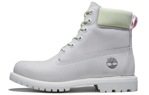 Timberland Premium 6 Inch Waterproof Boot 'Bright White Waterbuck' Women's