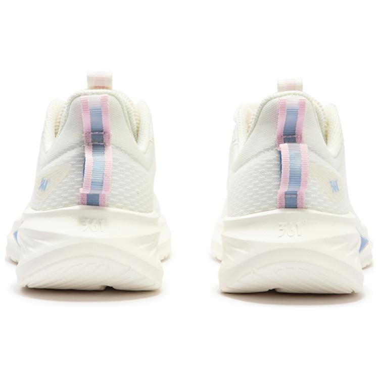 361° Cushioning Abrasion Resistant Cushioning, Wear Resistant Low top Sprint Running Shoes Women’s White Blue