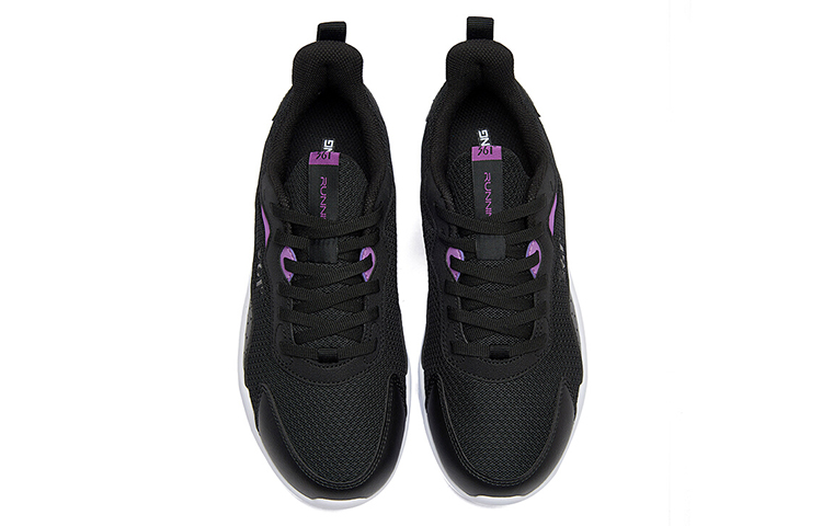 361° BOUND Technology Fashion Low top Running Shoes Women’s Black Purple