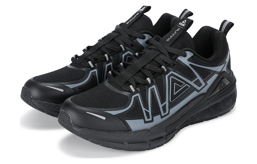 PEAK State Extreme 5.0 Slip Resistant, Abrasion Resistant, Waterproof Low top Running Shoes Men’s Black/Paloma Gray