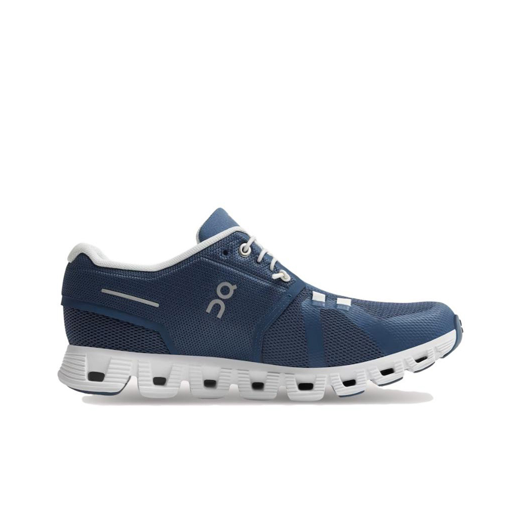 On Running Cloud 5 Denim White Women’s