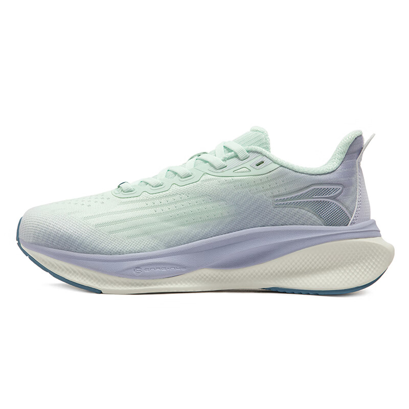 361° Magic Carpet Slip Resistant And Breathable Low top Casual City Commuting Running Shoes Women’s Green Purple