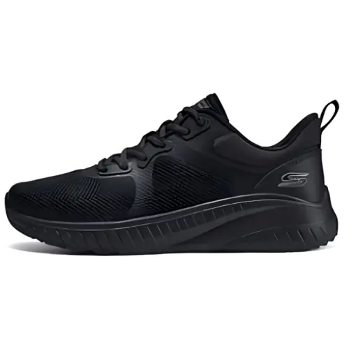 Skechers Cushioning, Wear Resistant Low top Casual Shoes Women's Black