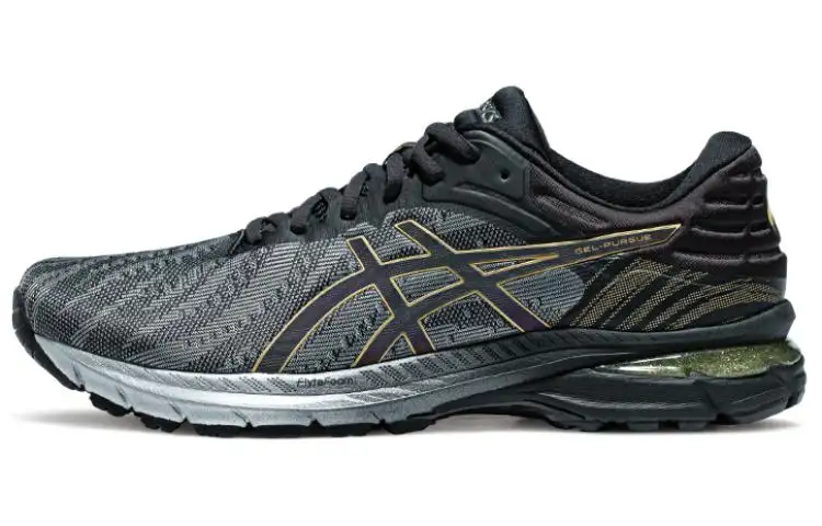 ASICS Gel Pursue 7 Low top Running Shoes Men's Black Silver