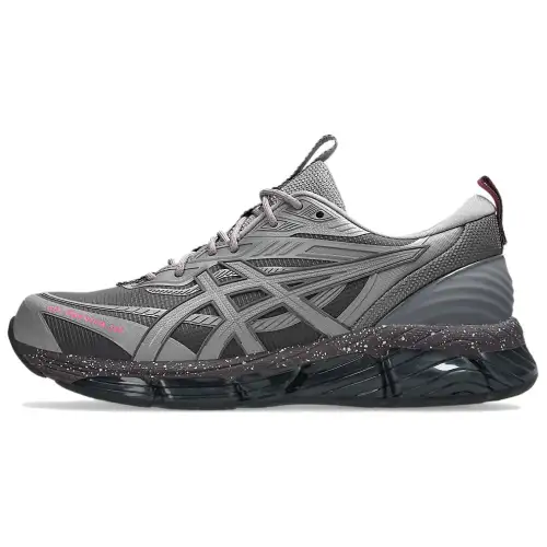 Asics Gel Quantum 360 8 Abrasion Resistant Low top Running Shoes Men's Black Gray